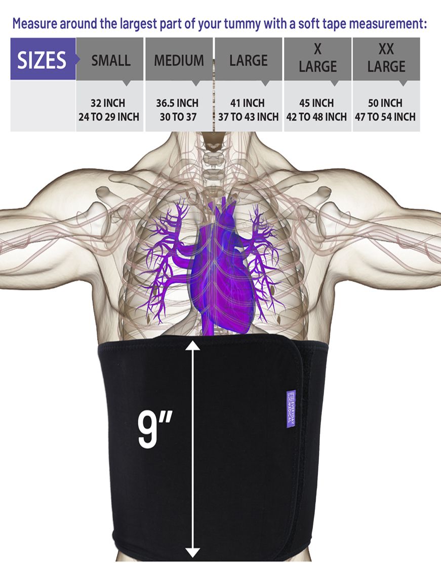 Post Surgery Abdominal Binder-Everyday Medical